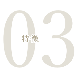 特徴3