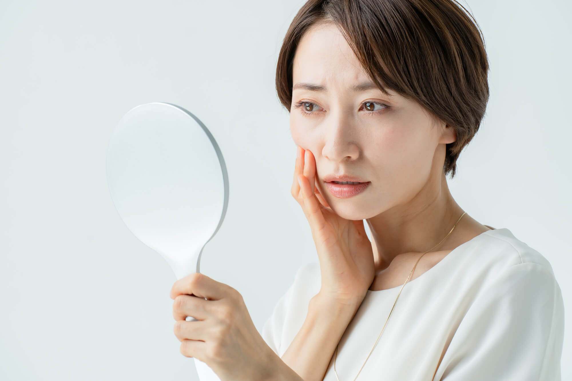 40代の顔に起こる変化